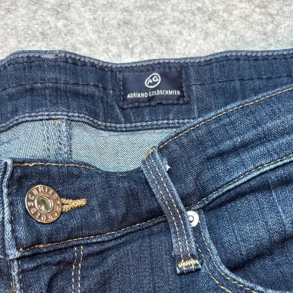 π AG Stevie High-Rise Slim Straight Ankle Jeans Size 31R π - Picture 8 of 13